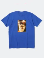 Supreme x Spitfire Flag T-Shirt Blue Front View