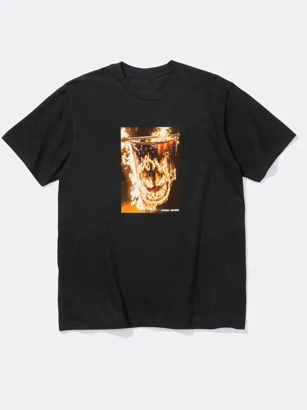 Supreme x Spitfire Flag T-Shirt Front View Supreme x Spitfire Flag T-Shirt Front View