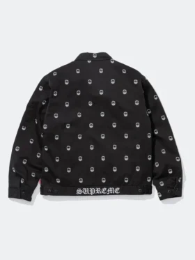 Supreme x Spitfire Work Jacket Back View