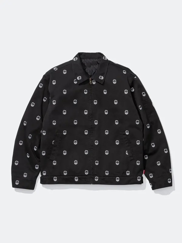 Supreme x Spitfire Work Jacket Front View Supreme x Spitfire Work Jacket Front View