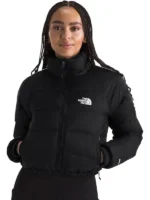 THE NORTH FACE Womens Nuptse Short Jacket Front Look
