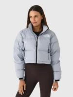 THE NORTH FACE Womens Nuptse Short Jacket Front View