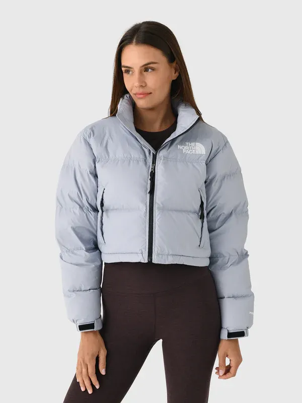 THE NORTH FACE Womens Nuptse Short Jacket Front View THE NORTH FACE Womens Nuptse Short Jacket Front View