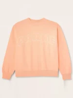 Target x Parke Mockneck Peach Sweatshirt Front View