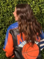 Tribeca Festival Molly Gordon Knicks Jacket Bck View