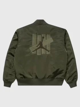 UNDEFEATED x Jordan Bomber Jacket Back View