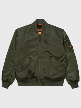 UNDEFEATED x Jordan Bomber Jacket Front View