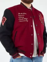 Video Game World Of Warcraft Horde Varsity Jacket