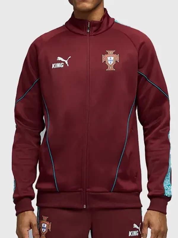 World Cup 2026 Portugal Anthem Jacket Front Voew World Cup 2026 Portugal Anthem Jacket Front Voew