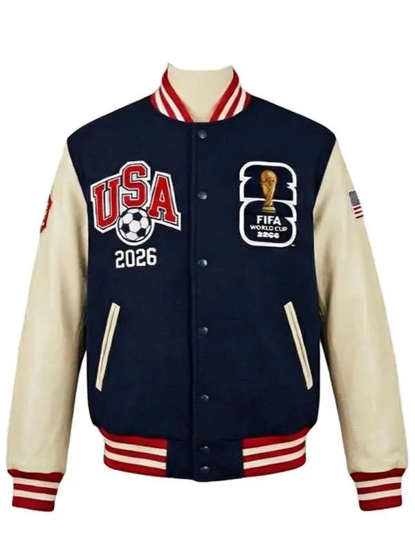 World Cup 2026 USA Varsity Jacket World Cup 2026 USA Varsity Jacket