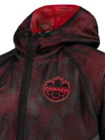 World Cup Canada Mesh Anthem Jacket Close-Up View