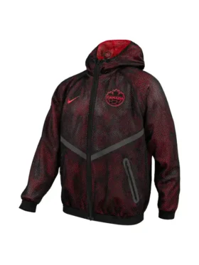 World Cup Canada Mesh Anthem Jacket Front View