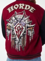 World Of Warcraft Horde Varsity Jacket For Sale