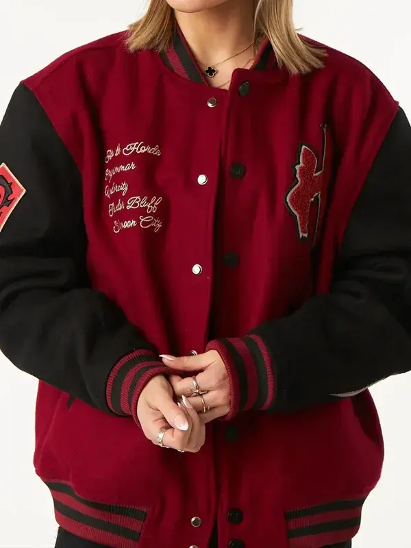 World Of Warcraft Horde Varsity Jacket