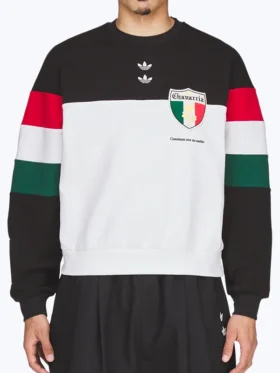 adidas Chavarria Chicano Crewneck T-Shirt Front View