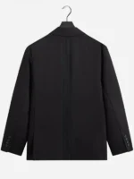 Clean rear profile view showing the structured shoulder lines and elegant silhouette of the Kith Messi Football Suiting Jacket.