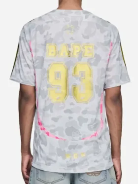 Adidas x BAPE 2026 World Cup Jersey Back Look