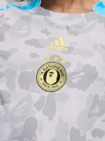 Adidas x BAPE 2026 World Cup Jersey Close-Up View