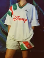 Adidas x Brain Dead x Disney Jacquard Soccer Jersey Front View