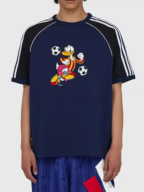 Adidas x Brain Dead x Disney t-Shirt Front View Adidas x Brain Dead x Disney t-Shirt Front View