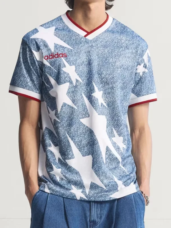 Adidas x Denim Graphic Jersey Front Look