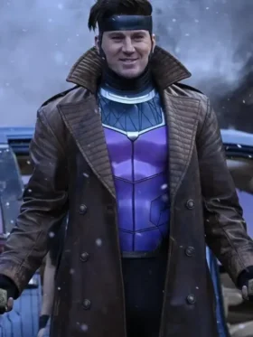 Avengers Doomsday Gambit Coat Front View