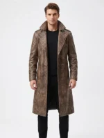 Avengers Doomsday Remy LeBeau Leather Coat Front View