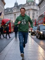 Avengers Doomsday Robert Downey Jr Green Hoodie Full View