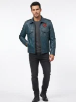Avengers Doomsday Xavier Charles Jacket showcasing premium fabric, detailed construction, a structured fit, and modern styling