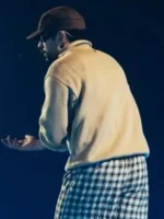 Back view of Bad Bunny x J Balvin Final Show Paris 2026 Jacket featuring a clean profile and premium craftsmanship