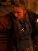 Blade Runner 2099 Hunter Schafer Cropped Jacket View Look