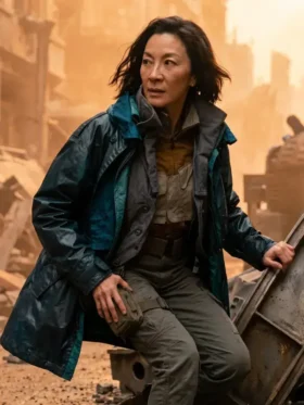 Blade Runner 2099 Michelle Yeoh Coat View Look