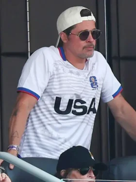 Brad Pitt World Cup Quarter Finals Jersey View Look