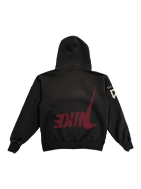 CJ X NIKE ATHLETES HAALAND HOODIE BACK VIEW