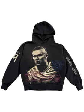 CJ X NIKE ATHLETES HAALAND HOODIE FRONT VIEW