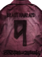 CJ X NIKE ATHLETES HAALAND RETRO JERSEY BACK DESIGN
