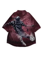 CJ X NIKE ATHLETES HAALAND RETRO JERSEY FRONT VIEW