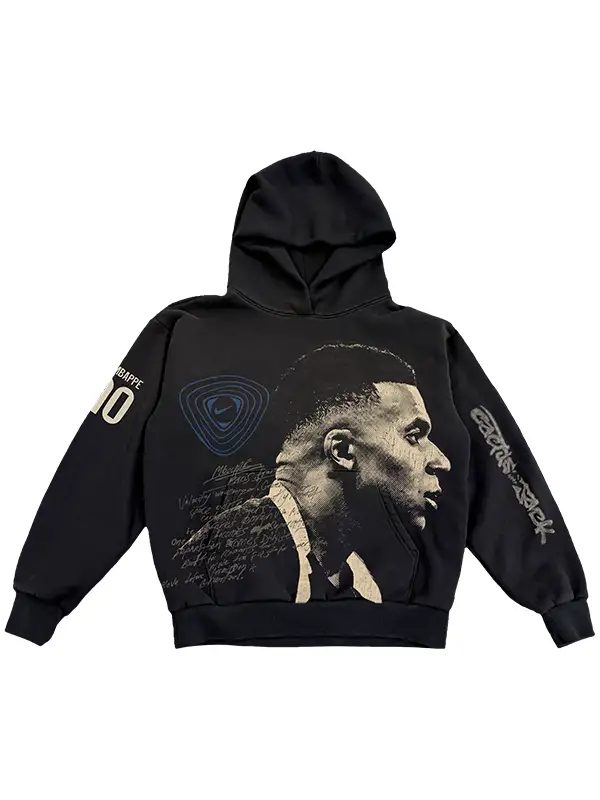 CJ X NIKE ATHLETES MBAPPÉ HOODIE FRONT VIEW CJ X NIKE ATHLETES MBAPPÉ HOODIE FRONT VIEW