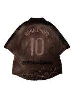 CJ X NIKE ATHLETES RONALDINHO RETRO JERSEY BACK VIEW