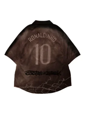 CJ X NIKE ATHLETES RONALDINHO RETRO JERSEY BACK VIEW