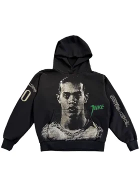 CJ X NIKE ATHLETES RONALDINHO/R10 HOODIE FRONT VIEW