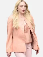 Count My Lies Violet Lockhart Wool Jacket featuring a refined wool finish, smart tailoring, and elegant character-inspired styling