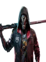 Cyberpunk Ghost Runner Ninja Hooded Jacket with a modern hooded design and futuristic tactical styling
