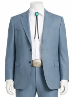 Digger 2026 Digger Rockwell Grey Blazer Front Look