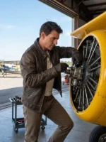 Digger 2026 Tom Cruise Leather Jacket View Look