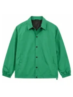 Front view of Doomsday Promo Chris Evans Jacket featuring clean front detailing, premium construction, and a tailored fit