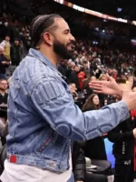 Drake Giali 21C JK Padded Denim Jacket Side View