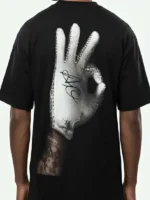 Drake Iceman 2026 Crystal Glove T-Shirt Back View
