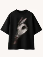 Drake Iceman 2026 Crystal Glove T-Shirt Front View