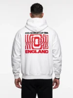 FIFA World Cup 2026 England Hoodie Back Look